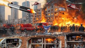 Youtube Thumbnail image of : NETANYAHU HISTERIS! Bunker Persembunyian Rahasianya Dibongkar Dan Dihancurkan Rudal Iran