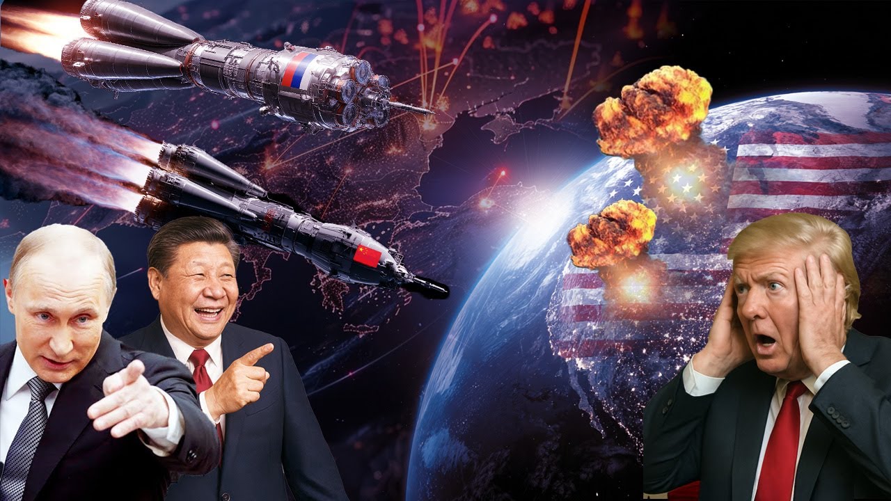 Youtube Thumbnail image of : TRUMP PANIK AS TERANCAM! Senjata Pemusnah Rusia-China Siap Hancurkan Amerika Dari Luar Angkasa