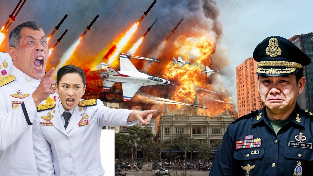 Youtube Thumbnail image of : RATUSAN PENDUDUK SIPIL TEWAS!? Thailand Vs Kamboja Semakin Memanas & Terancam Perang Lagi