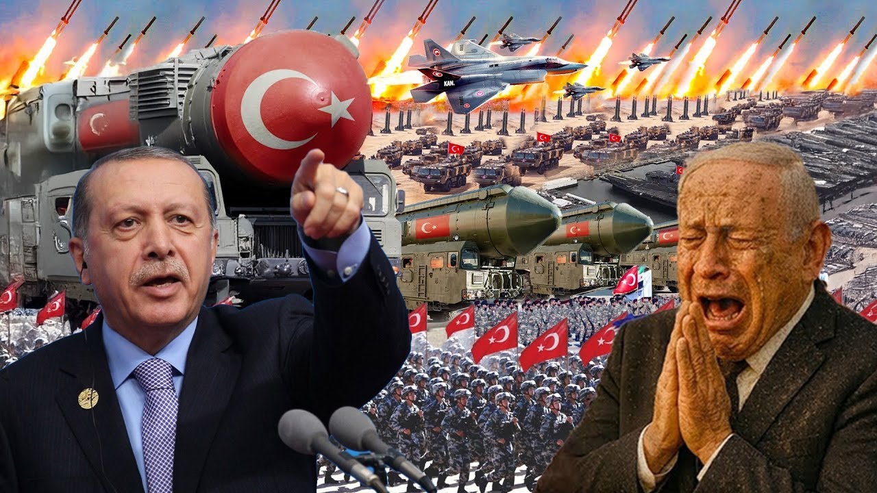 Youtube Thumbnail image of : ERDOGAN SIAP HANCURKAN ISRAEL DALAM SEKEJAP!? Rudal Neraka Turki Segera Balaskan Dendam Suriah