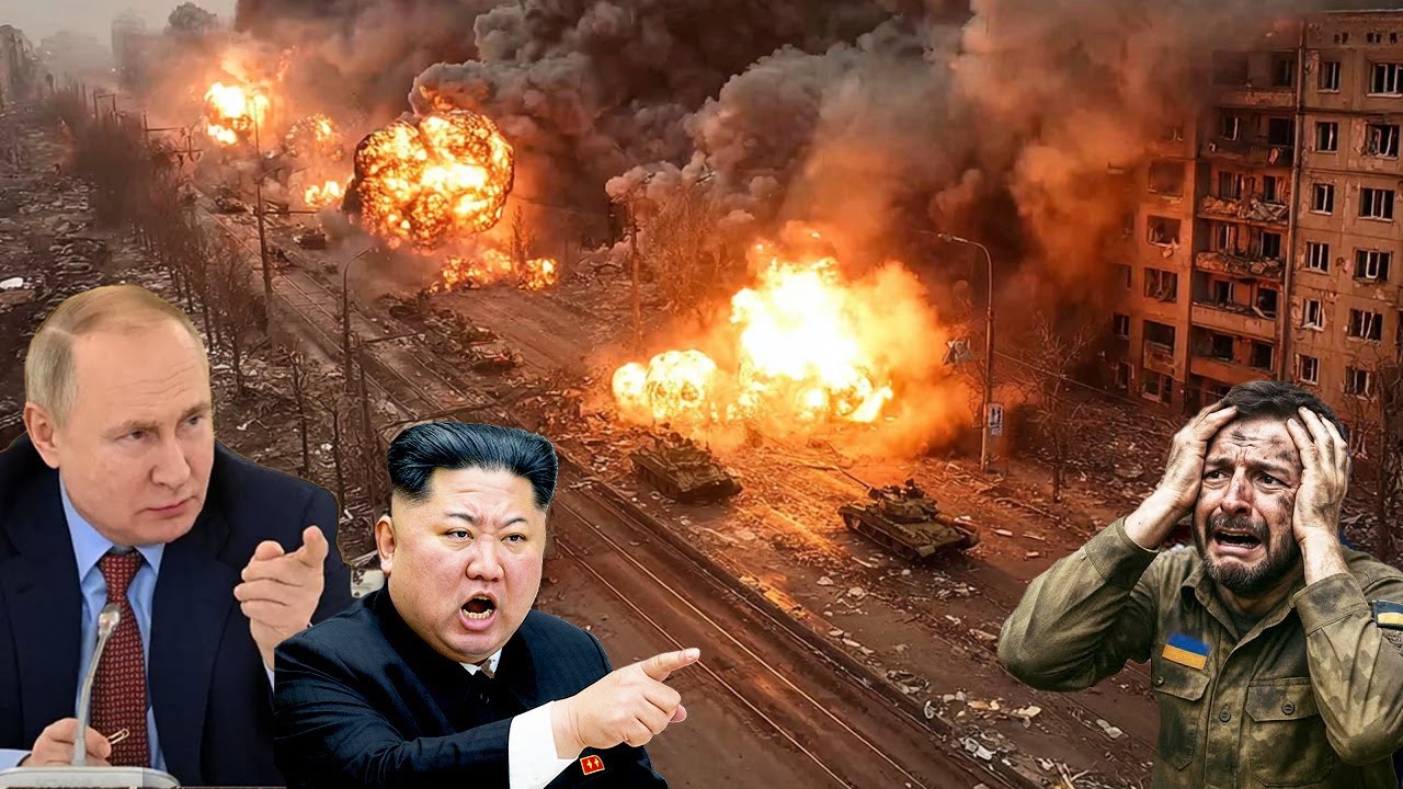 Youtube Thumbnail image of : Ukraina & AS Terancam Diratakan! Korea Utara Jor-joran Kirim Tentara & Rudal Balistik Bantu Rusia