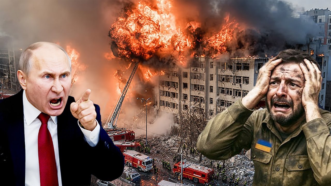 Youtube Thumbnail image of : ZELENSKY SEMAKIN KETAKUTAN DAN UKRAINA DIAMBANG KEHANCURAN! Rudal Rusia Semakin Bombardir Ukraina