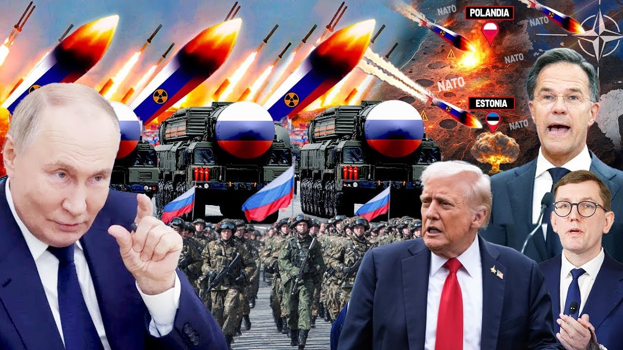 Youtube Thumbnail image of : RUSIA SIAP HANCURKAN NEGARA NATO! Kekuatan Militer Rusia Sudah Tak Tertandingi Didunia