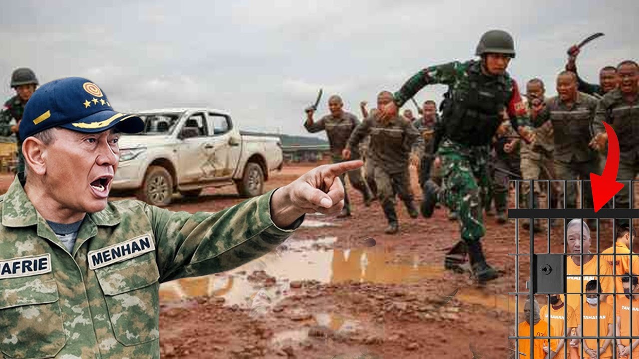 Youtube Thumbnail image of : MENHAN SJAFRIE NAIK PITAM! 26 WNA China Mendekam Penjara Usai Serang TNI Ditambang Ketapang