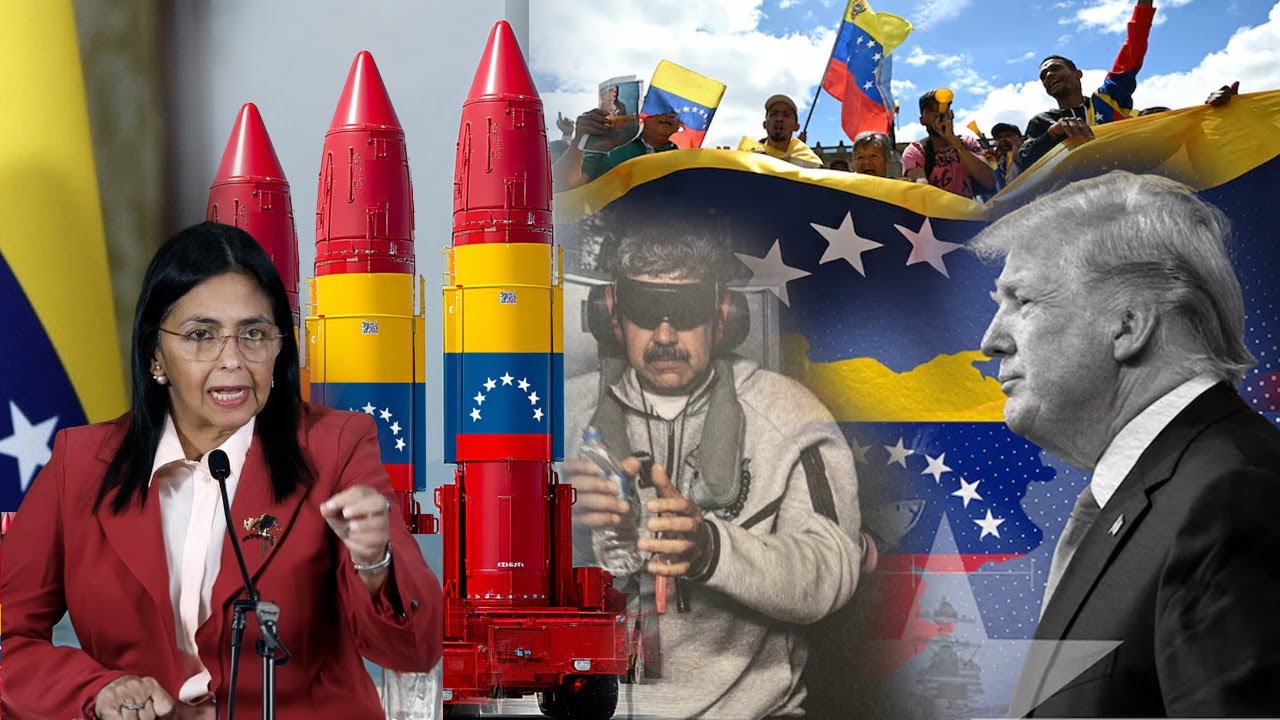 Youtube Thumbnail image of : TRUMP WASPADA! VENEZUELA SEGERA BALAS DENDAM! Armada Tempur Siap Diluncurkan Ke Amerika