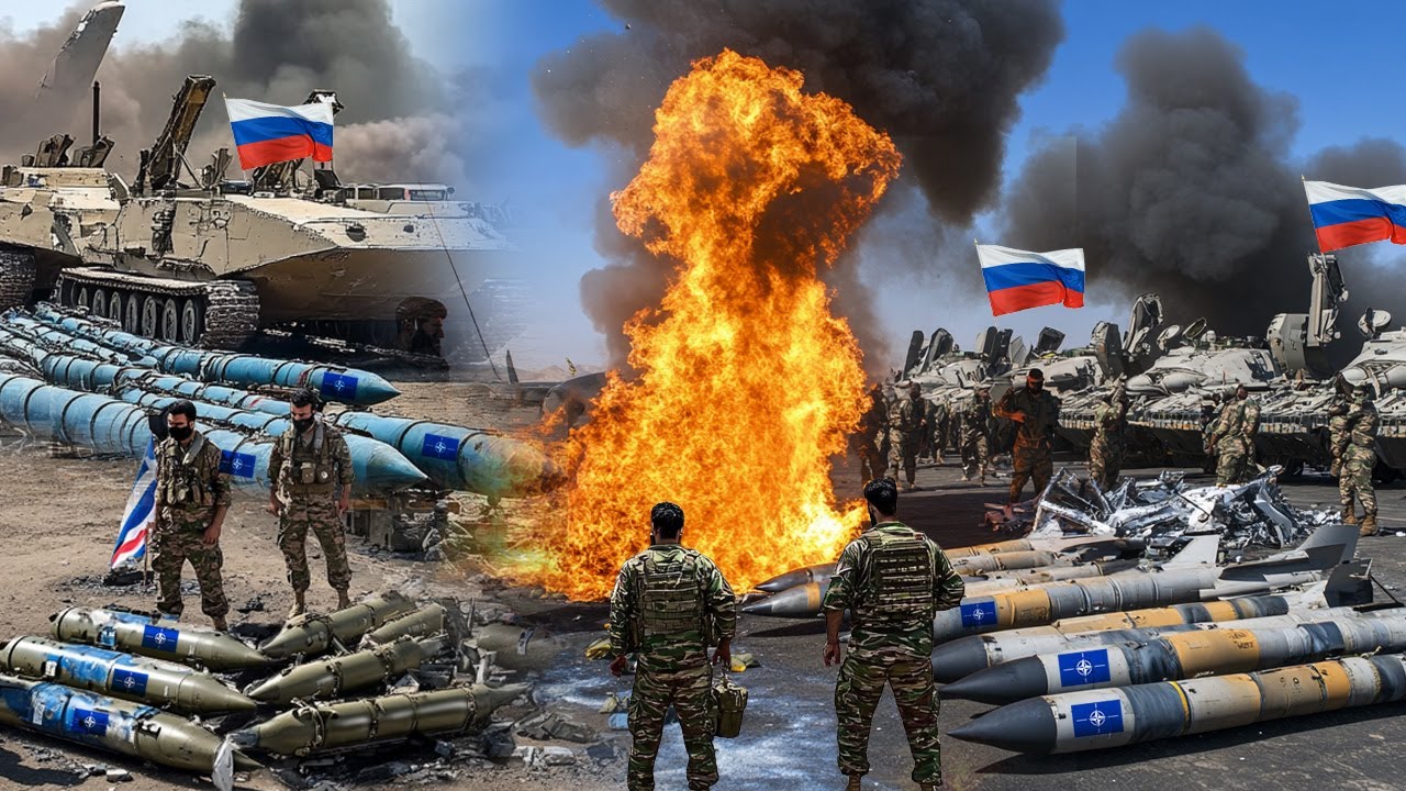 Youtube Thumbnail image of : NATO MALU BESAR!? KYIV DI BOMBARDIR, Tentara Ukraina MENYERAH & Senjata NATO Jatuh ke Rusia