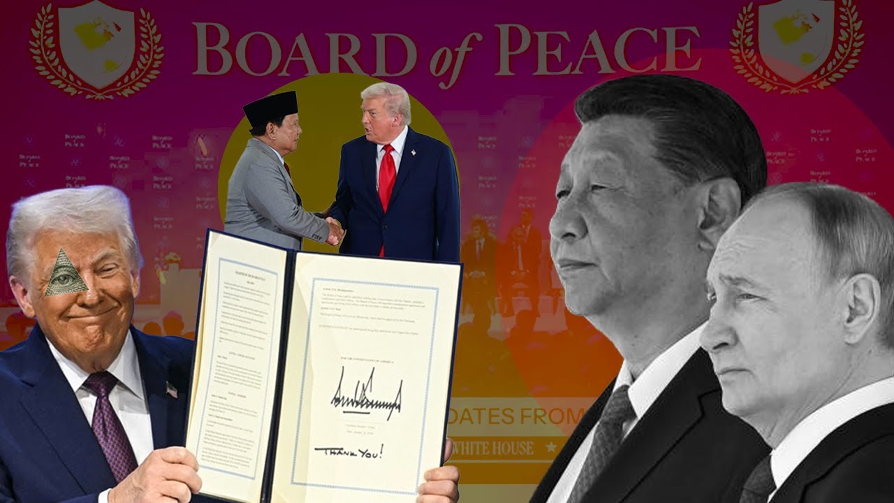 Youtube Thumbnail image of : BENARKAH LANGKAH PRABOWO GABUNG DEWAN PERDAMAIAN BENTUKAN TRUMP? Inilah Fakta Mengejutkan