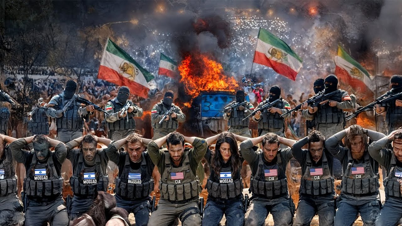 Youtube Thumbnail image of : AGEN MOSSAD BERHASIL DIRINGKUS & DIPERMALUKAN PASUKAN IRGC! Iran Sita Ribuan Senjata Israel