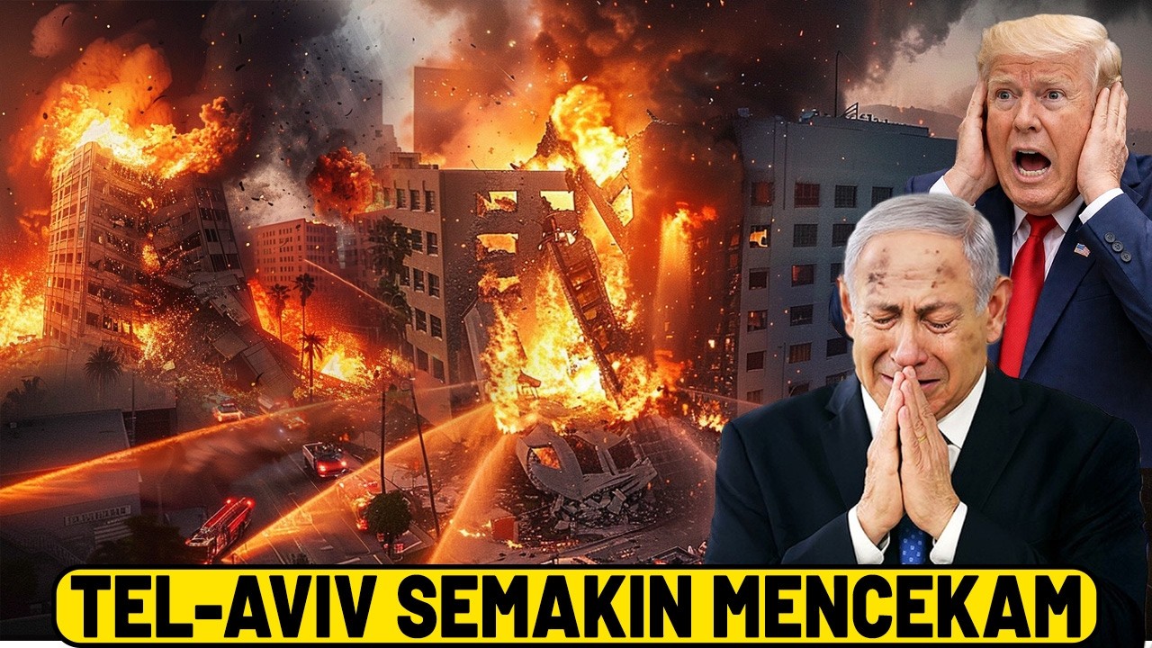 Youtube Thumbnail image of : TEL-AVIV SEMAKIN MEMBARA, WASHINGTON TERPOJOK!? Sekutu Tolak Rencana Militer di Selat Hormuz